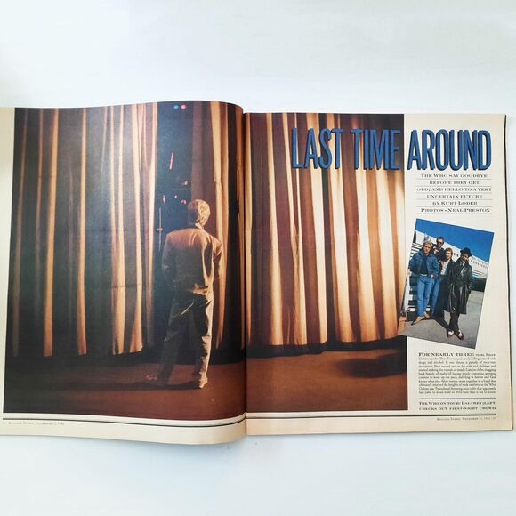 The Who - Vintage 80's Rolling Stone Magazine 1982- Issue #382 - Picture 4 of 5